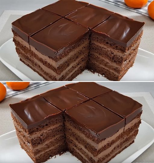 Tort de ciocolată: simplu și rapid