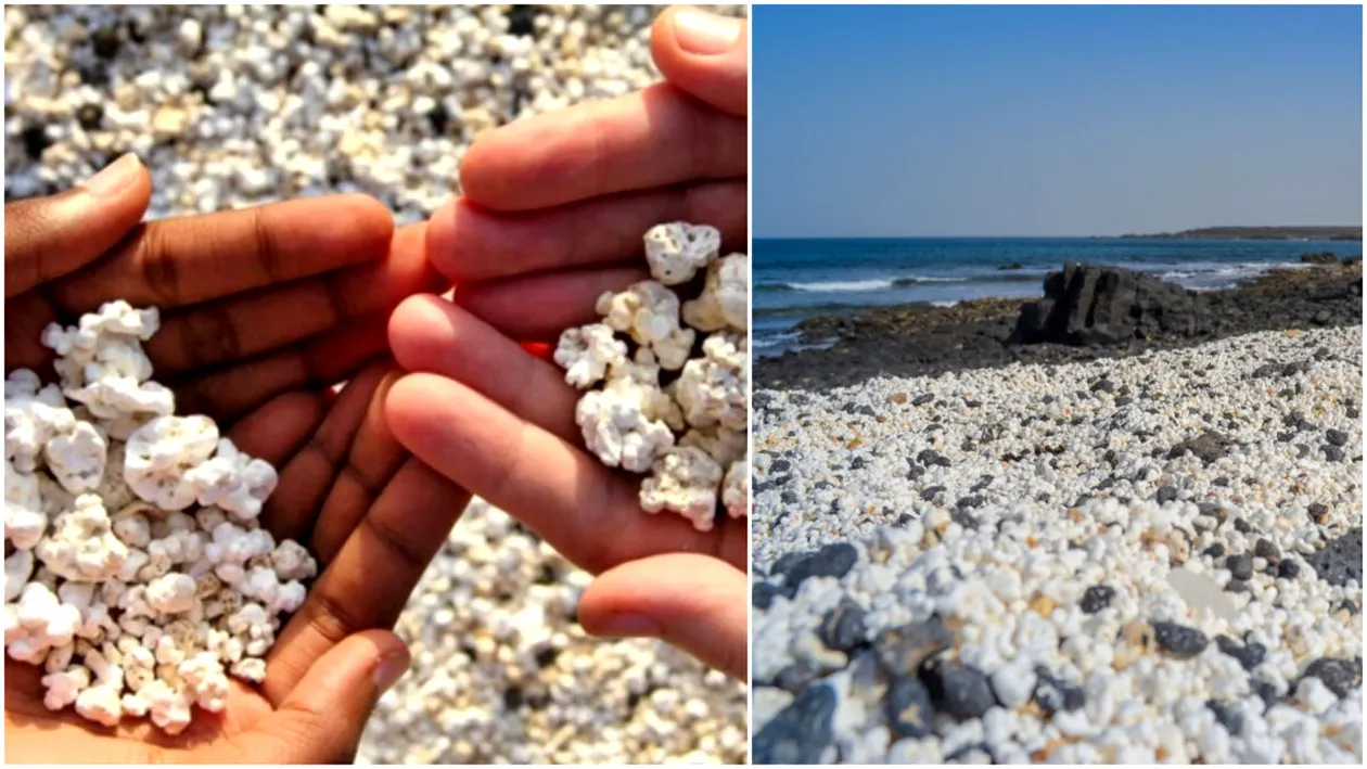 Locația plajei „Popcorn” și motivul pentru care nu este permisă relaxarea la soare pe acest nisip neobișnuit